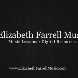 Elizabeth Farrell Music - Music Lessons - Piano, Voice, Guitar, Violin, Woodwind & Brass