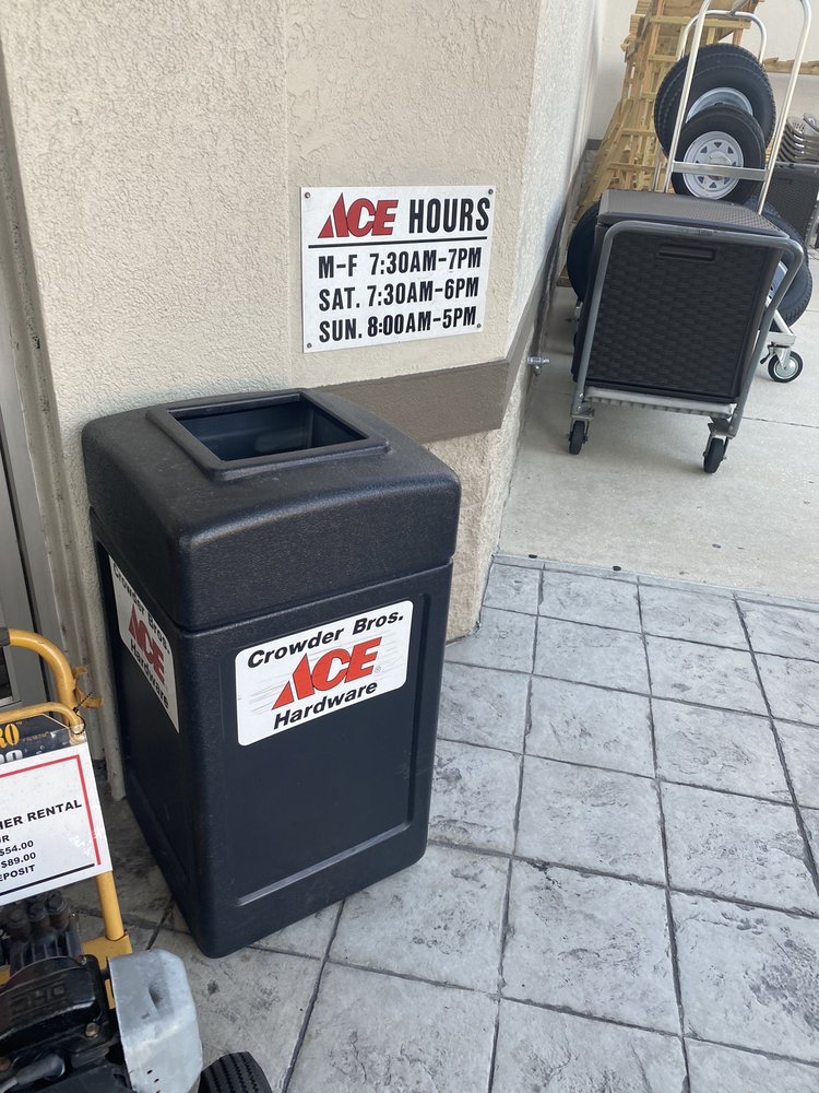 CROWDER BROS ACE HARDWARE Updated October 2024 21 Photos & 16 Reviews 5409 Manatee Ave W