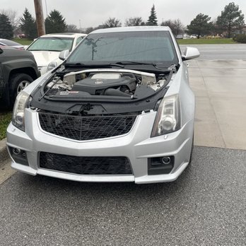 Al's Auto Body Experts II - How the car was picked up. Unfinished and no hood after 8 months. - Body Shops Near Me - Saint John, Indiana Al's Auto Body Experts II - How the car was picked up. Unfinished and no hood after 8 months. - Body Shops Near Me - Saint John, Indiana