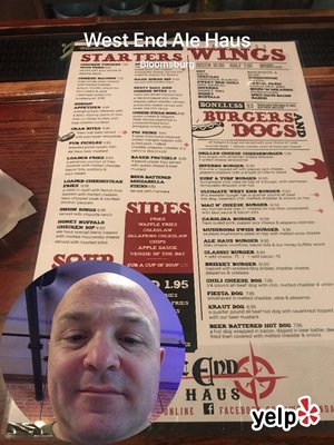 Menu photo 6 West End Ale Haus Bloomsburg, PA Menu photo 6 West End Ale Haus Bloomsburg, PA