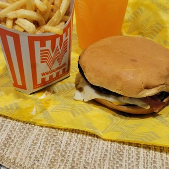 Whataburger - Bacon Wrangler Double Whatameal and the Summer Peach Whatafresher - Burgers Near Me - San Antonio, Texas Whataburger - Bacon Wrangler Double Whatameal and the Summer Peach Whatafresher - Burgers Near Me - San Antonio, Texas