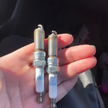 Tire Choice Auto Service Centers - Supposedly NEW spark plugs. Paid $230 for this. - Tires Near Me - Banning, California Tire Choice Auto Service Centers - Supposedly NEW spark plugs. Paid $230 for this. - Tires Near Me - Banning, California