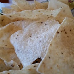 All our food came with chips All our food came with chips