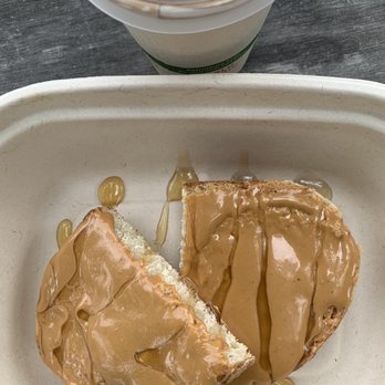 Alpine Modern Cafe - Nut butter and honey tartine - Cafes Near Me - Boulder, Colorado