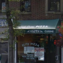 Elite Pizza - Elite pizza - Great Neck. They have kemach yoshon pizza and chalav yisroel cheese.