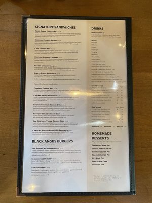 Menu photo 2 Old Mill Pottery House Cafe Pigeon Forge, TN Menu photo 2 Old Mill Pottery House Cafe Pigeon Forge, TN