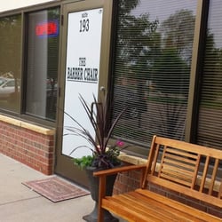 The Barber Chair - On the east side of the building. our front door faces eden road.