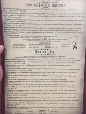 Menu photo 6 Horseshoe Barbecue Tucson, AZ