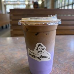 Ube latte Ube latte