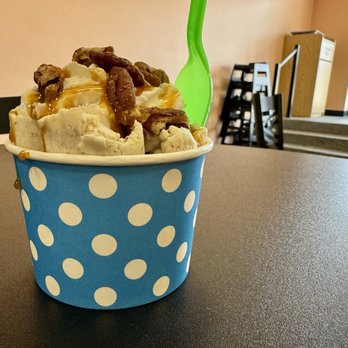 Peach City Rolled Ice Cream - Pecan Pie - Ice Cream & Frozen Yogurt Near Me - Ruston, Louisiana Peach City Rolled Ice Cream - Pecan Pie - Ice Cream & Frozen Yogurt Near Me - Ruston, Louisiana