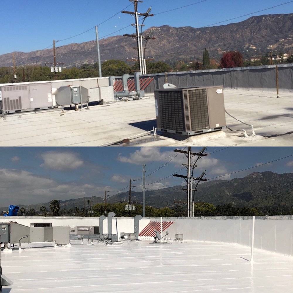 Slide of Reno's Roofing