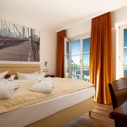 Seehotel Zeuthen - Neu gestaltetes Doppelzimmer im Seehotel Zeuthen, Ihrem Tagungshotel und Urlaubshotel  am See in Brandenburg bei Berlin