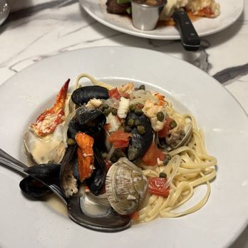 Brickhouse Restaurant - seafood linguini - New American Near Me - Eastham, Massachusetts