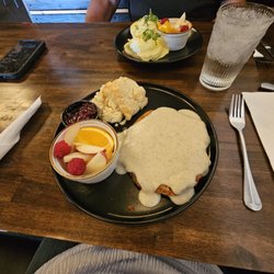 Oak Creek Brew Stillary - Chicken Fried Steak. Delicious