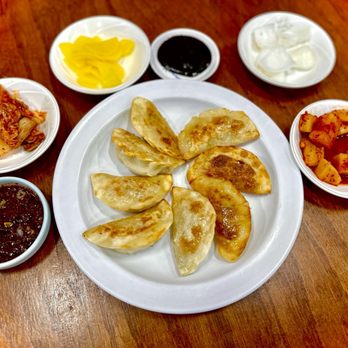 Wang Ja Jang - Homemade dumplings w 3 types of kimchi chi - Korean Near Me - Rockville, Maryland Wang Ja Jang - Homemade dumplings w 3 types of kimchi chi - Korean Near Me - Rockville, Maryland