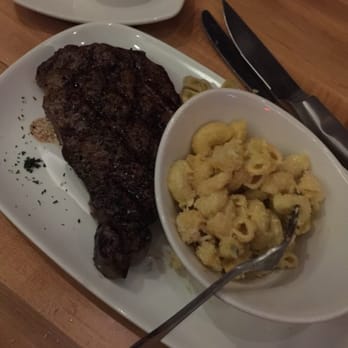 Larsen's Grill - Rib eye with Mac n cheese - Steakhouses Near Me - Oxnard, California
