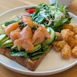Salmon Avocado toast