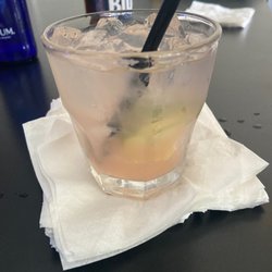 Triple Crown Lounge - Deep Eddy's pink grapefruit vodka with seltzer and lime, you're welcome... cause you'll be thanking me later,