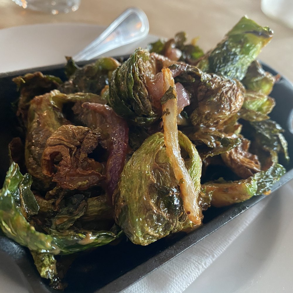 Cowfish - Crispy Brussels Sprouts - New American Near Me - Hampton Bays, New York Cowfish - Crispy Brussels Sprouts - New American Near Me - Hampton Bays, New York