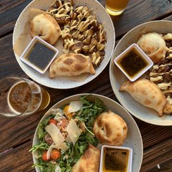 Buena Onda - 2 empanada combos, one with an arugula salad