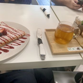 Dolce Creperie - Berry crepe and fancy tea. - Creperies Near Me - Oviedo, Florida