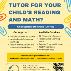 Early Ivy Tutoring - Flyer