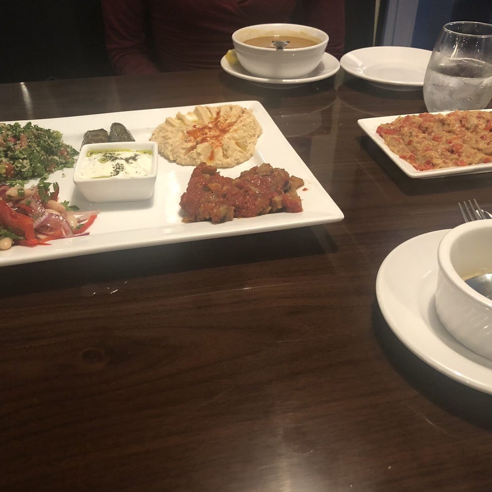 Sofra - Mix Appetizer Plater and Babaghanush - Mediterranean Near Me - Lake Worth, Florida Sofra - Mix Appetizer Plater and Babaghanush - Mediterranean Near Me - Lake Worth, Florida