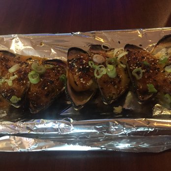 Sushiholics - Baked mussels the best I've tasted in long time - Sushi Bars Near Me - West Covina, California
