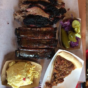Killen's Barbecue - 3/4 lbs brisket, pork ribs, potato salad and pecan pie! - Barbeque Near Me - Pearland, Texas Killen's Barbecue - 3/4 lbs brisket, pork ribs, potato salad and pecan pie! - Barbeque Near Me - Pearland, Texas
