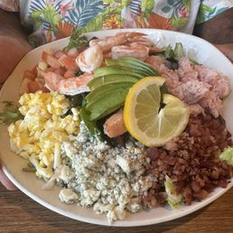 Shrimp Cobb salad