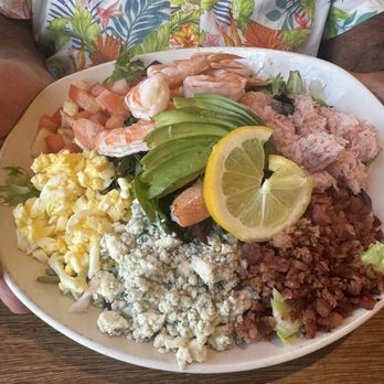 Brigantine - Portside Pier - Shrimp Cobb salad - Seafood Near Me - San Diego, California