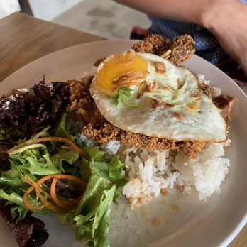 Egghead Cafe - Pork Chop Plate (good) - Coffee & Tea Near Me - Honolulu, Hawaii Egghead Cafe - Pork Chop Plate (good) - Coffee & Tea Near Me - Honolulu, Hawaii