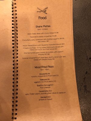 Menu photo 2 The Cidery Bar & Kitchen Sydney, NSW Menu photo 2 The Cidery Bar & Kitchen Sydney, NSW