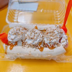 Banana split.