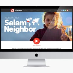 Y-Designs - Living On One is a non-profit that connects young people with issues of global poverty. You can find them on Netflix.