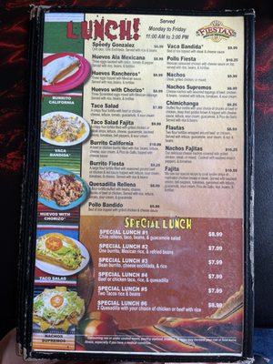 Menu photo 1 Las Fiestas Chapel Hill, TN