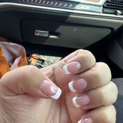 Gel french nails