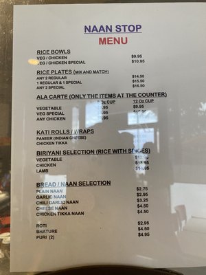 Menu photo 7 Naan Stop Isla Vista, CA Menu photo 7 Naan Stop Isla Vista, CA