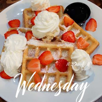 Cafe Zocalo - Waffles really good the texture the flavor all there - Bakeries Near Me - Orange, California