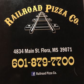 Railroad Pizza - Address and phone number - Pizza Near Me - Flora, Mississippi Railroad Pizza - Address and phone number - Pizza Near Me - Flora, Mississippi