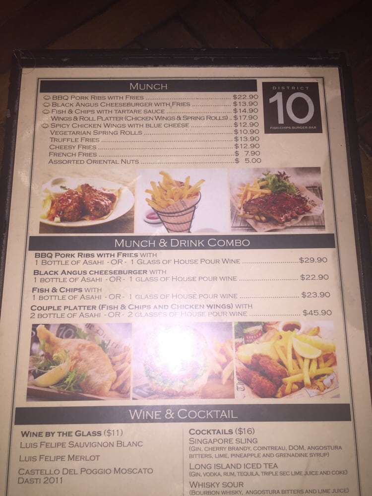 DISTRICT 10 FISH CHIPS BURGER BAR Updated September 2024 3D River