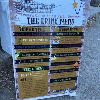 Genoa Bar - Cocktail menu - Dive Bars Near Me - Genoa, Nevada Genoa Bar - Cocktail menu - Dive Bars Near Me - Genoa, Nevada