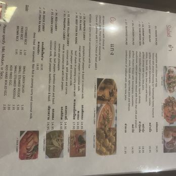 The Original Khun Dang Thai Restaurant - Menu - Thai Near Me - Van Nuys, California