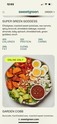 sweetgreen by null