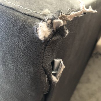 Ashley Store - Damaged couch - Furniture Stores Near Me - Farmingdale, New York Ashley Store - Damaged couch - Furniture Stores Near Me - Farmingdale, New York