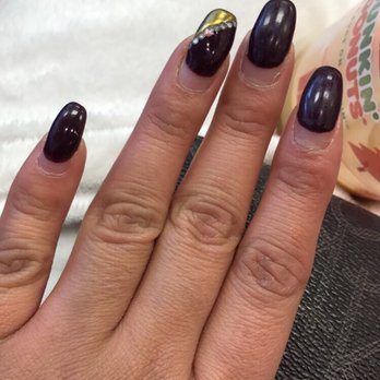 L'atelier De Sophia - This was 4 or 5 weeks after I was busy with life but my nails were still holding on !! Even the rhinestones! - Nail Salons Near Me - River Vale, New Jersey L'atelier De Sophia - This was 4 or 5 weeks after I was busy with life but my nails were still holding on !! Even the rhinestones! - Nail Salons Near Me - River Vale, New Jersey