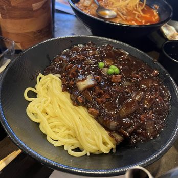 Modoo Banjeom - jajang black bean noodles - Korean Near Me - Lynnwood, Washington