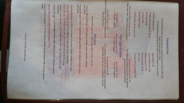 Menu photo 3 Old Caboose Restaurant & Pub Clearwater, BC Menu photo 3 Old Caboose Restaurant & Pub Clearwater, BC