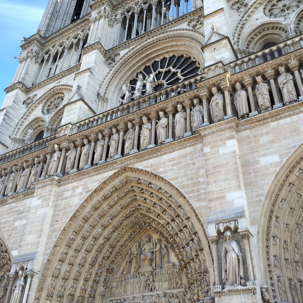 Notre Dame View - Photo doesn't do the up close details justice - Paris, 75 Notre Dame View - Photo doesn't do the up close details justice - Paris, 75