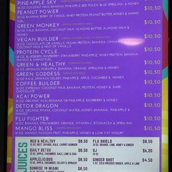 Banana Berry - Menu - Juice Bars & Smoothies Near Me - Coral Gables, Florida Banana Berry - Menu - Juice Bars & Smoothies Near Me - Coral Gables, Florida